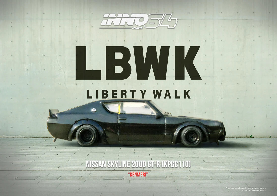 Nissan Skyline 2000 GT-R (KPGC110) *Kenmeri*, Black