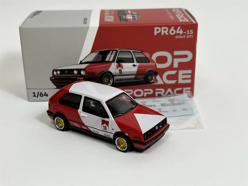 Golf GTI MK II - Red White With Decals