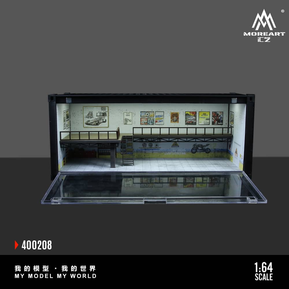 #MO400208 - Assembly Diorama ABS Container with LED Light Maintenance Theme Livery C