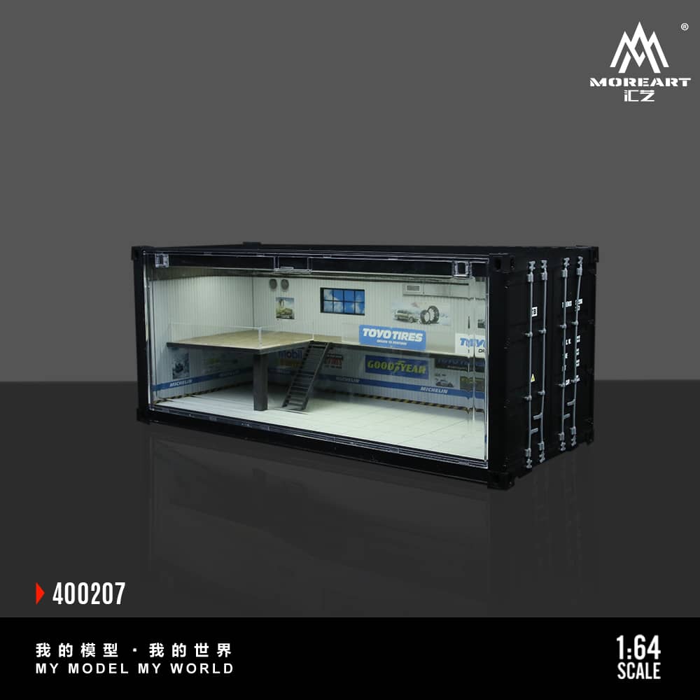 #MO400207 - Assembly Diorama ABS Container with LED Light Maintenance Theme Livery B