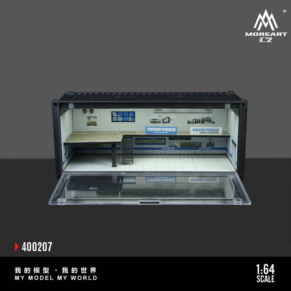 #MO400207 - Assembly Diorama ABS Container with LED Light Maintenance Theme Livery B
