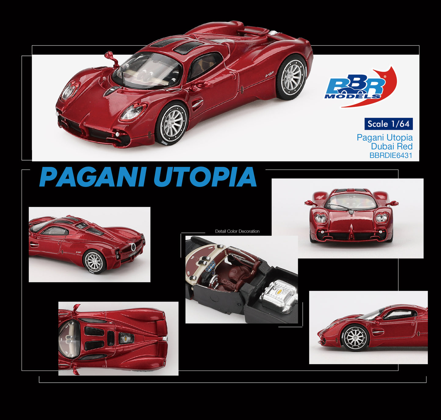 Pagani Utopia Dubai Red 2023