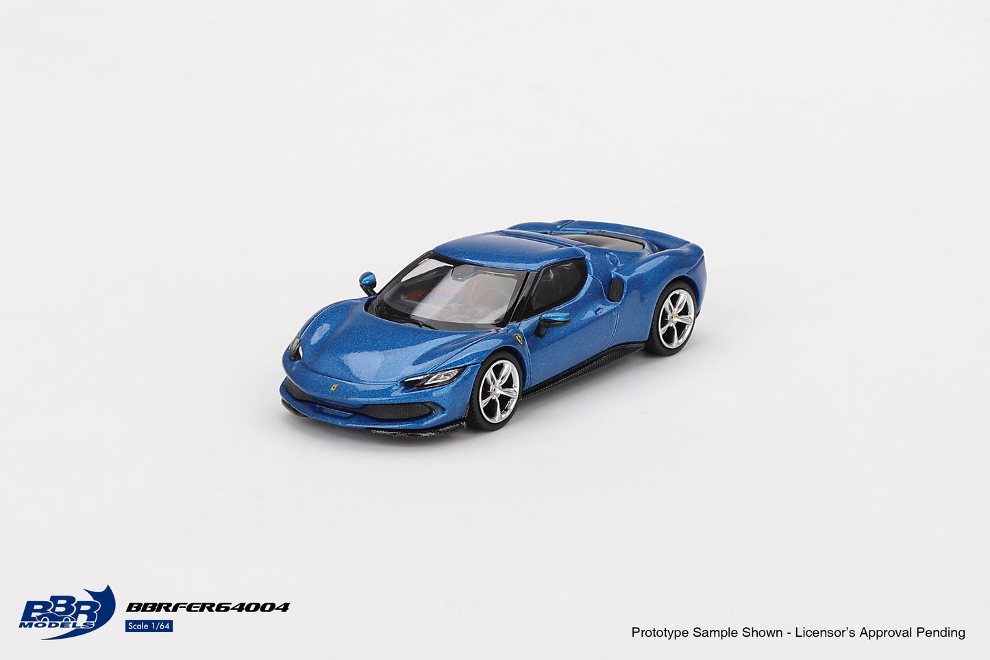 Ferrari 296 GTB Blu Corsa 2024