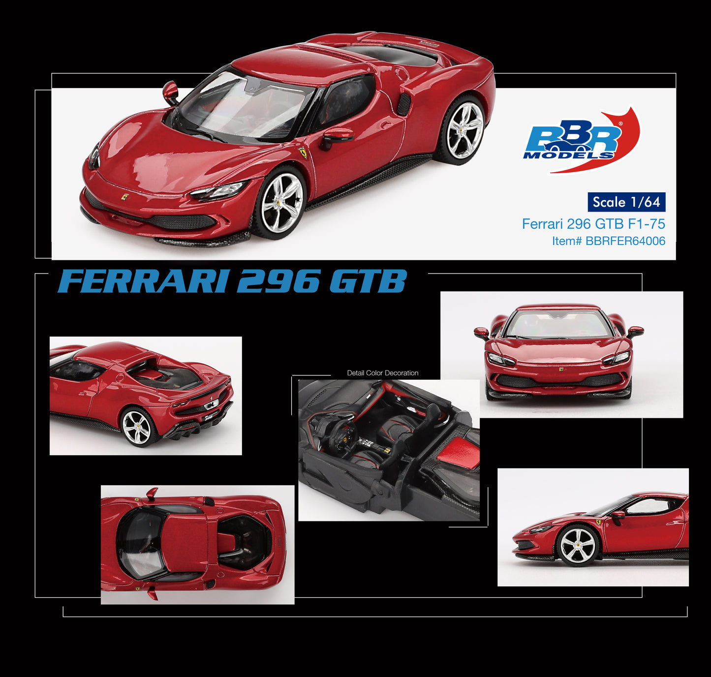 Ferrari 296 GTB F1-75 2024