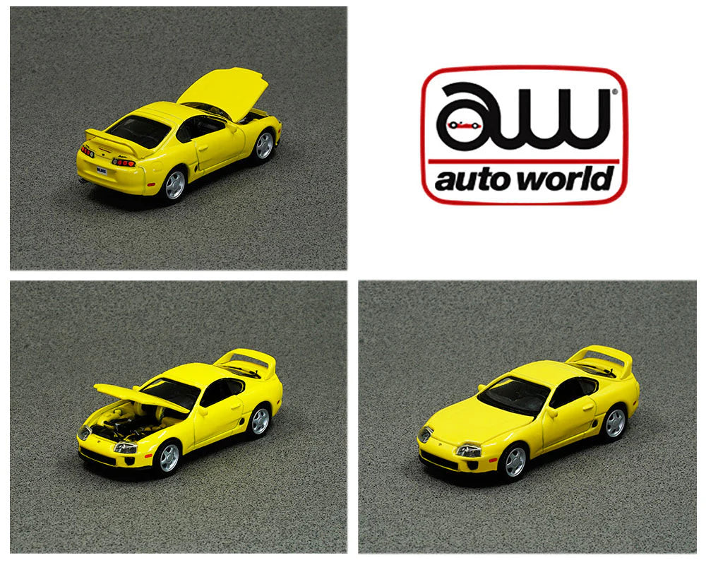 toyota supra yellow