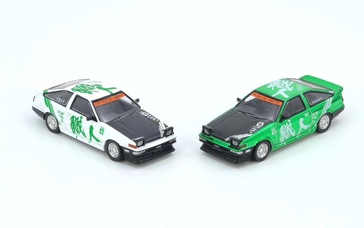 ELŐRENDELÉS - #IN64-AE86-KT - Toyota Sprinter Trueno AE86 "KEIICHI TSUCHIYA" (Event Exclusive)