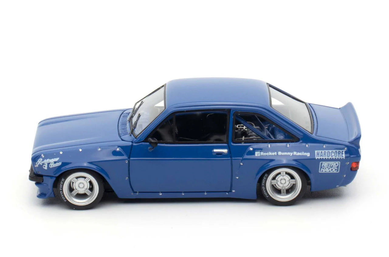 ELŐRENDELÉS - #IN64R-MK2P-BLUE - Ford Escort MK2 Pandem "Emotion" Retro Havoc (Blue)