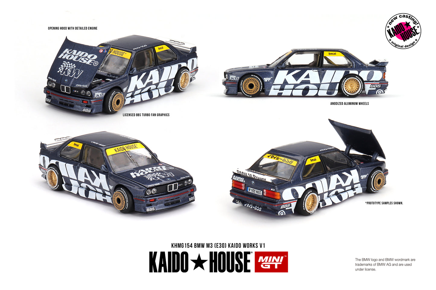 #KHMG154 - BMW M3 (E30) Kaido Works V1 1989