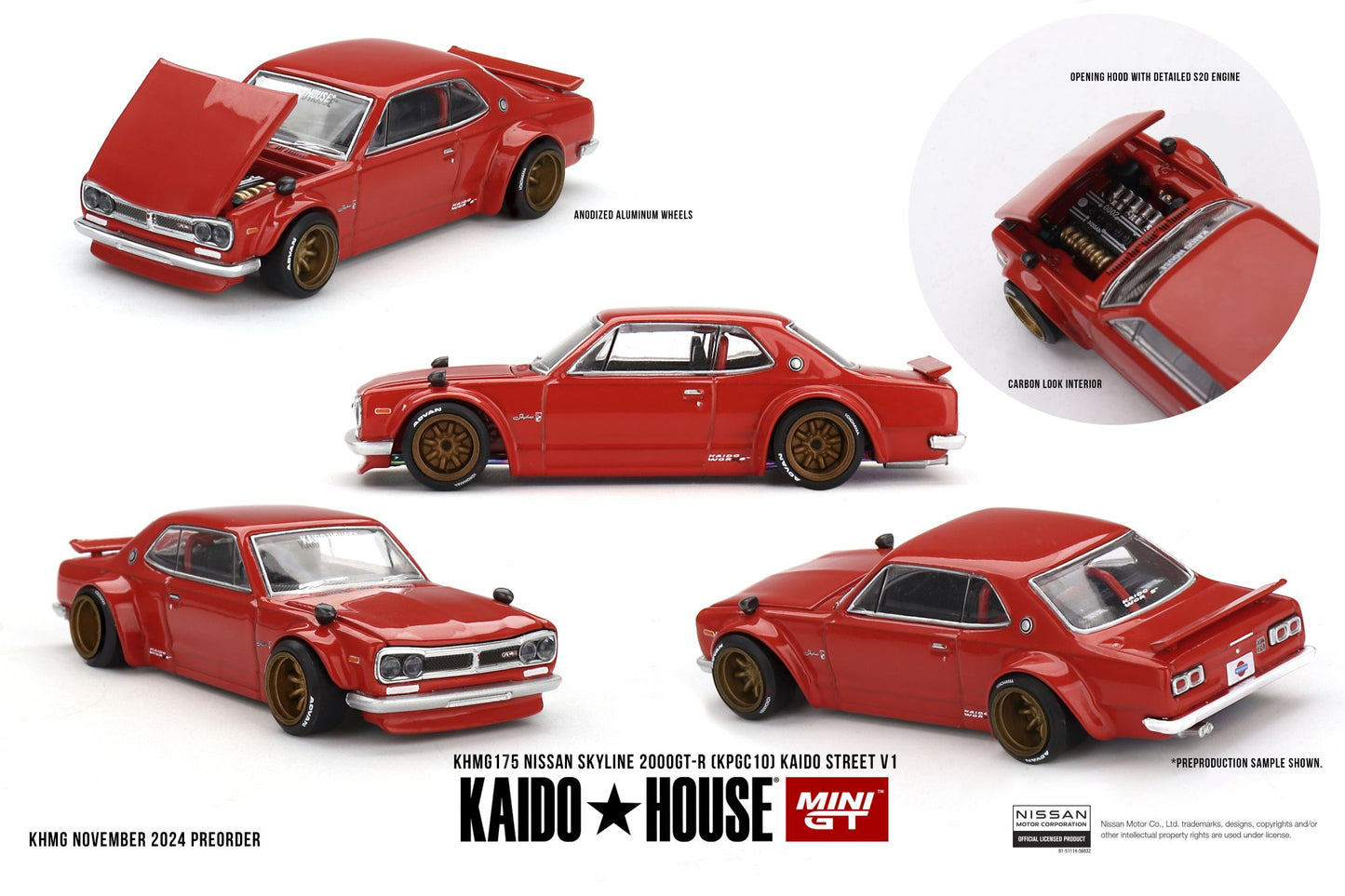 #KHMG175 - Nissan Skyline GT-R (KPGC10) Kaido Street V1