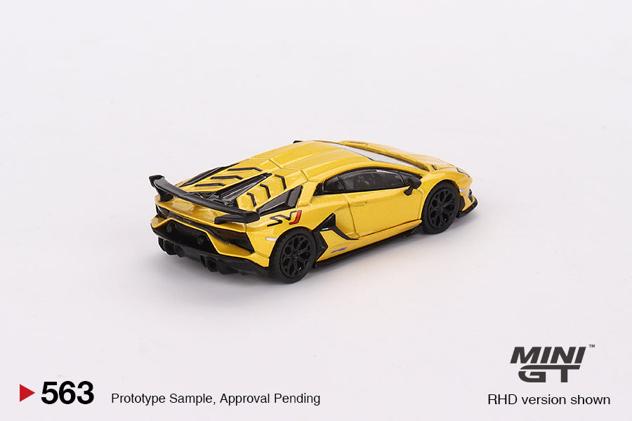 MINI GT Lamborghini Aventador SVJ Giallo Orion MGT00563