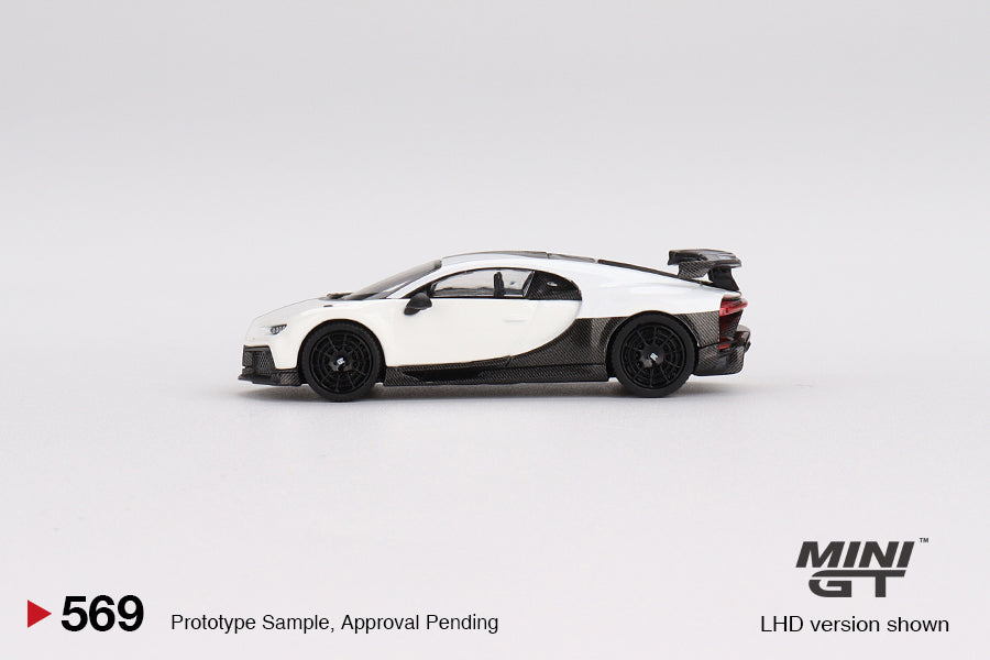 MINI GT Bugatti Chiron Pur Sport White MGT00569