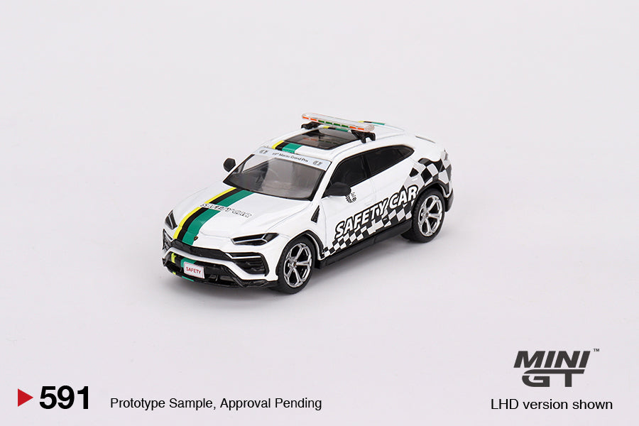#591 - 2022 Lamborghini Urus Macau GP Official Safety Car (White/Green)
