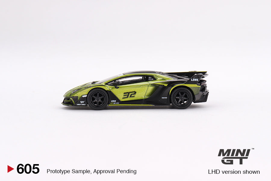 #605 - Lamborghini LB-Silhouette Works Aventador GT EVO (Lime)