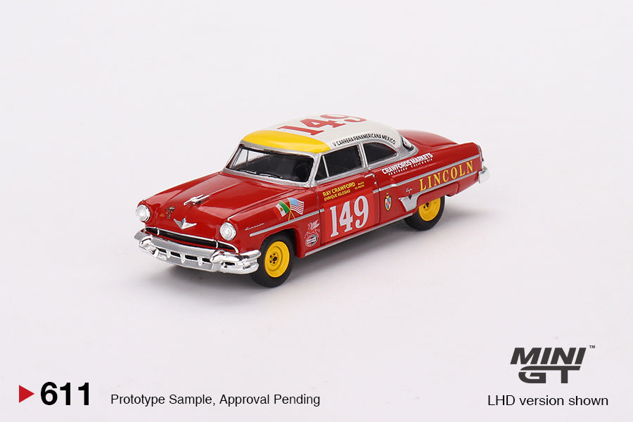 #611 - Lincoln Capri 1954 Carrera Panamericana Class Winner #149