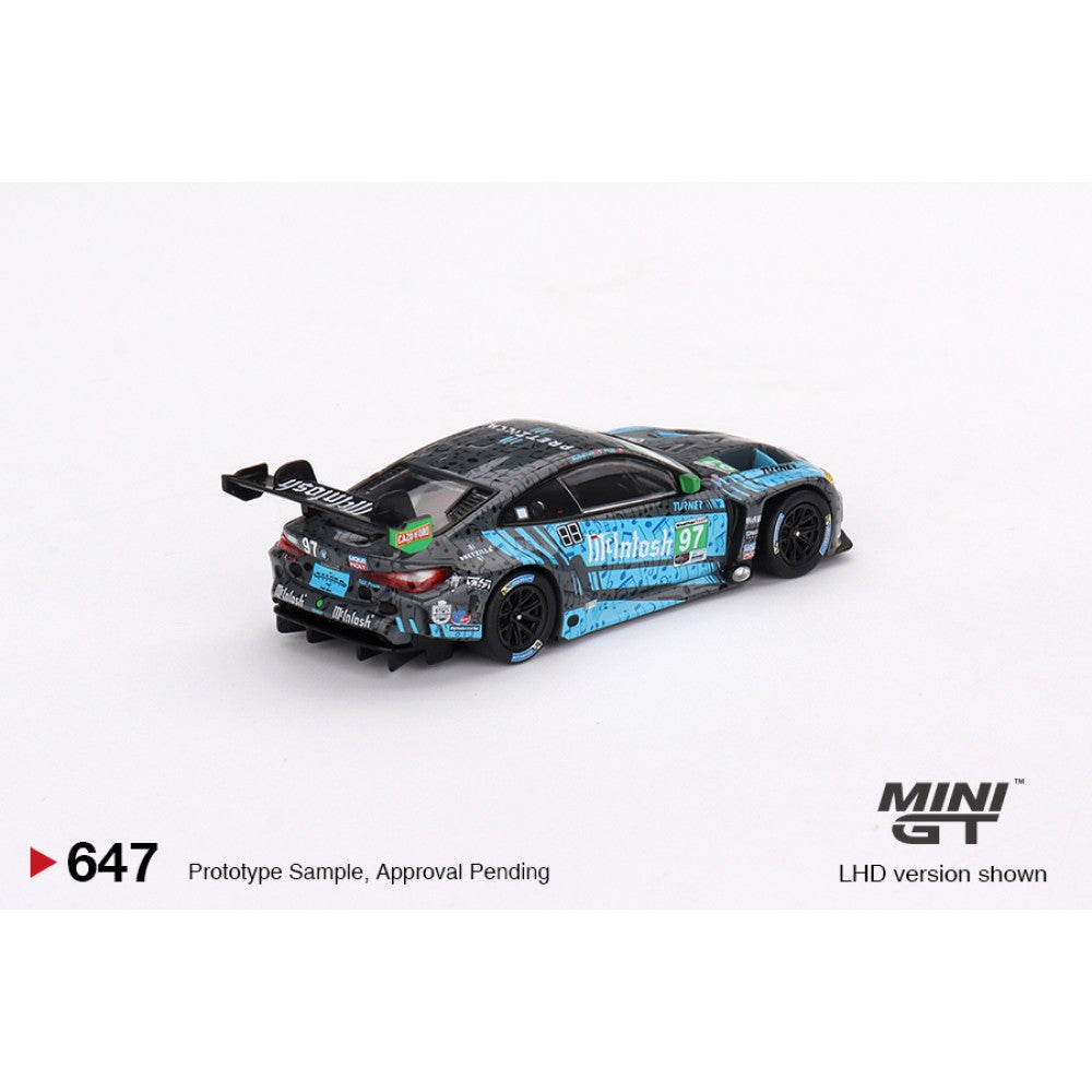 #647 - 2023 BMW M4 GT3 Turner Motorsport IMSA #97 2nd Place Laguna Seca GTD (Black/Blue)