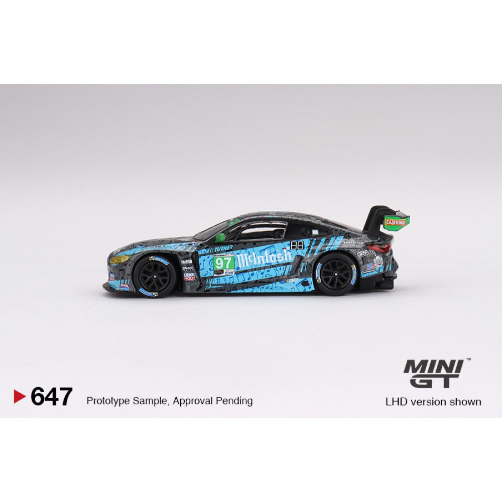 #647 - 2023 BMW M4 GT3 Turner Motorsport IMSA #97 2nd Place Laguna Seca GTD (Black/Blue)