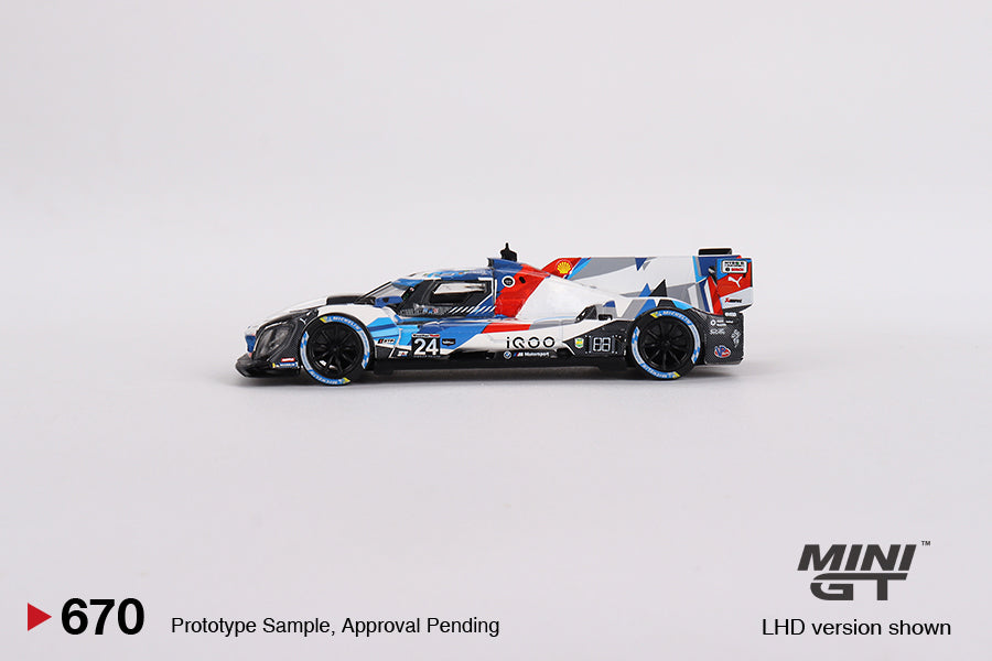 #670 - 2023 BMW M Hybrid V8 GTP #24 BMW M Team RLL IMSA Daytona 24 Hrs (White/Blue/Red)
