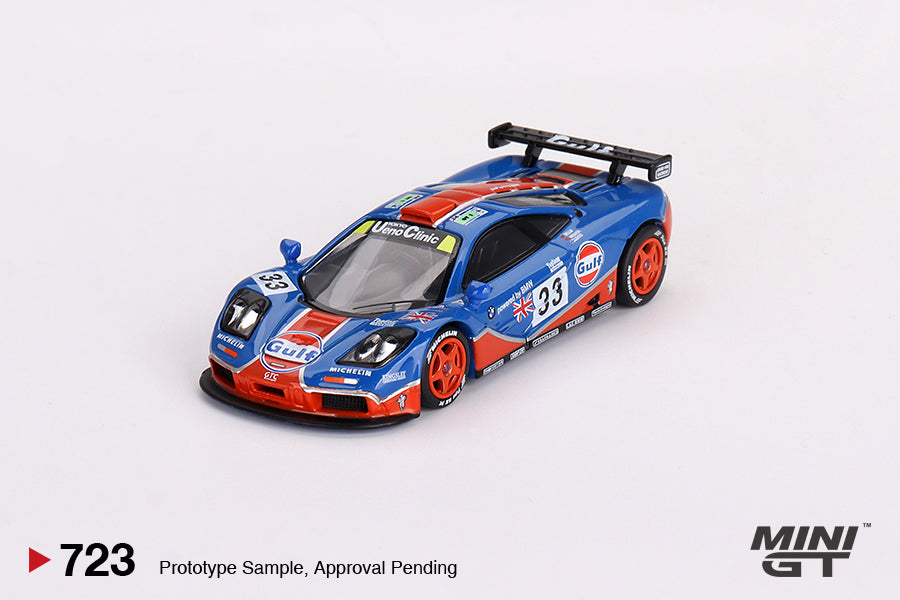 #723 - 1996 McLaren F1 GTR #33 24H Le Mans, Blue/Orange