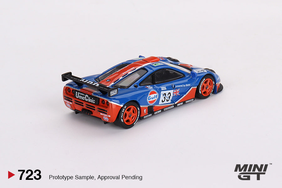 #723 - 1996 McLaren F1 GTR #33 24H Le Mans, Blue/Orange