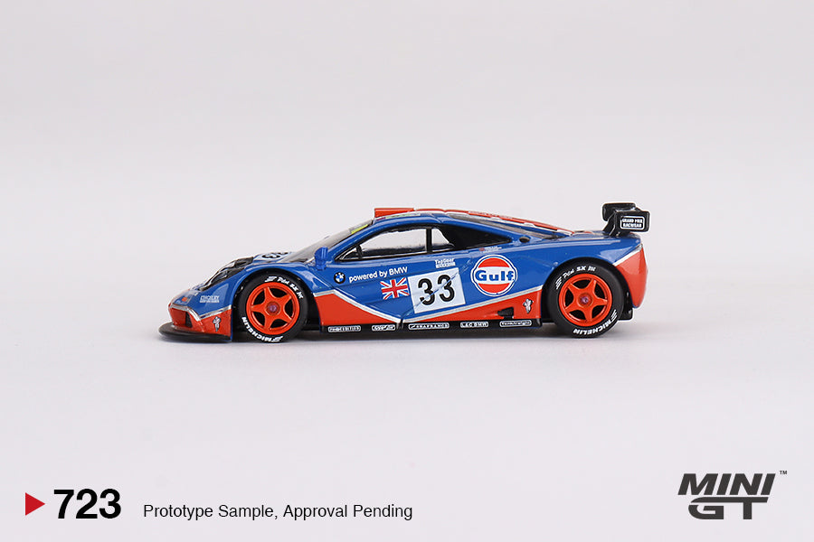 #723 - 1996 McLaren F1 GTR #33 24H Le Mans, Blue/Orange