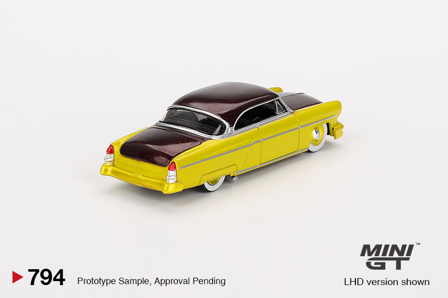 #794 - 1954 Lincoln Capri Hot Rod (Lime Yellow)