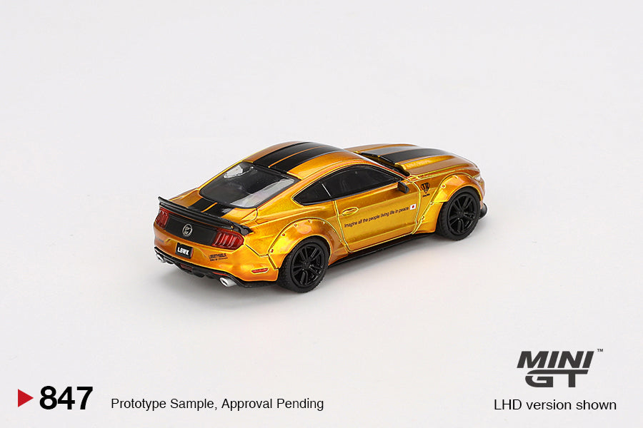 #847 - LB-WORKS Ford Mustang (LB Gold)