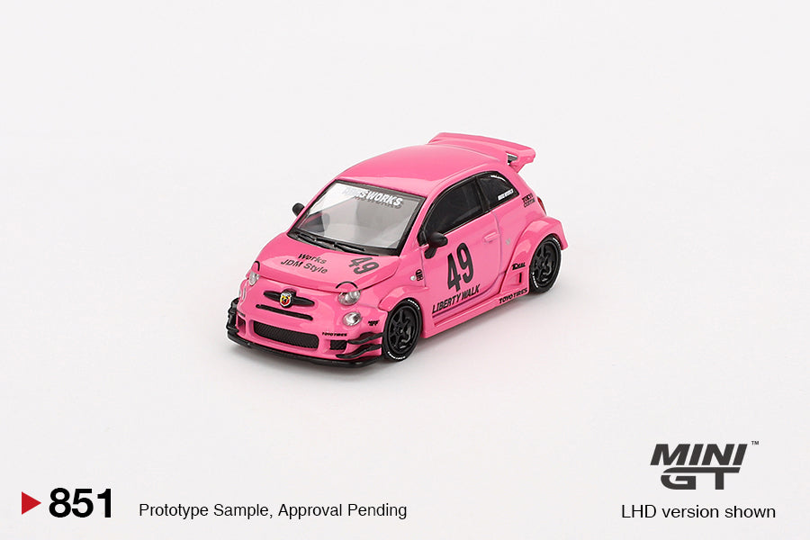 #851 - LB-WORKS x Abas Works ABARTH 595 (Pink)