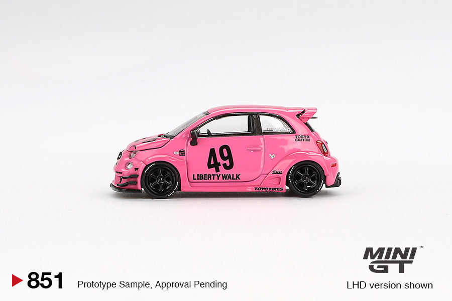 #851 - LB-WORKS x Abas Works ABARTH 595 (Pink)