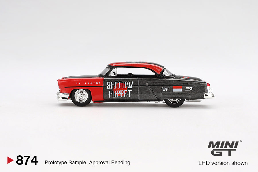 #874 - Lincoln Capri Hot Rod 1954 "Shadow Puppet" (MINI GT x MIZU Diecast 2024)