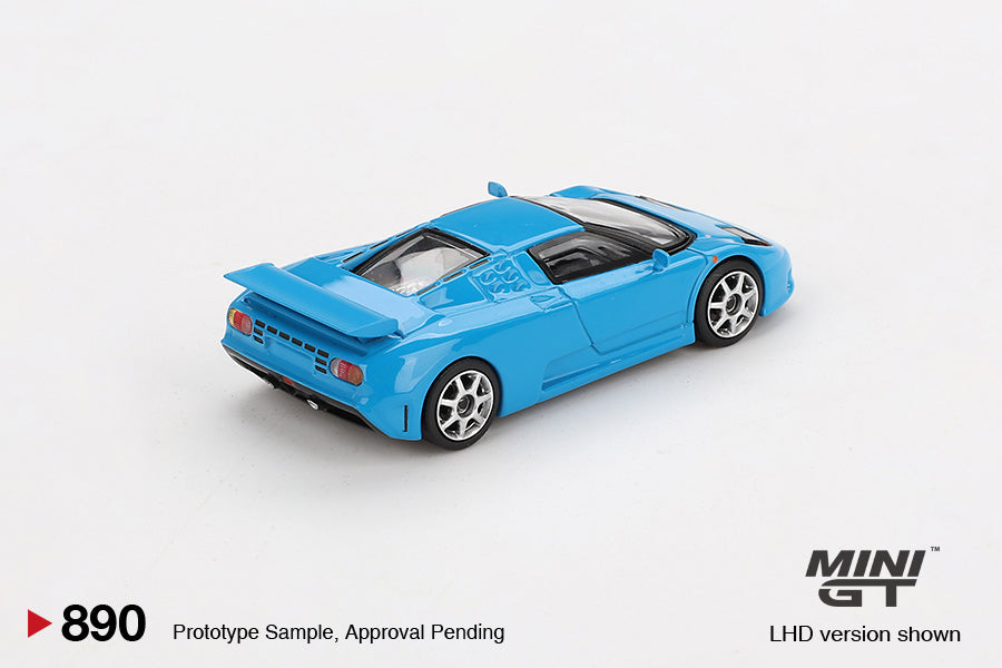 #890 - Bugatti EB110 Super Sport Blue Bugatti 1995
