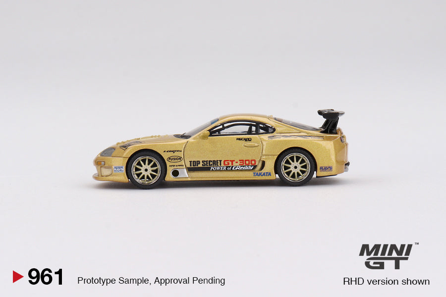 #961 - Toyota Supra MK4 (A80) Top Secret GT-300 (Top Secret Gold)