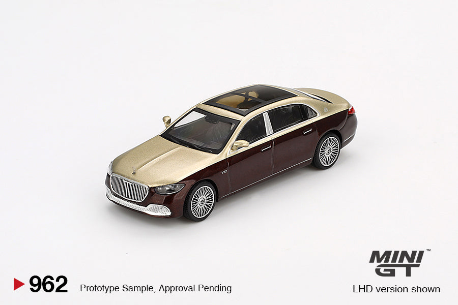#962 - Mercedes-Maybach S680 (Gold/Dark Red Metallic)