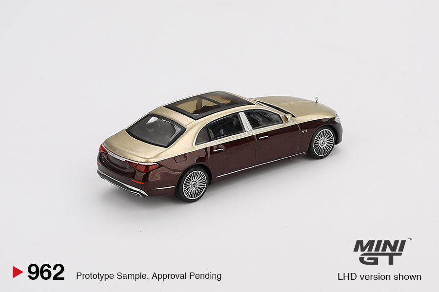 #962 - Mercedes-Maybach S680 (Gold/Dark Red Metallic)