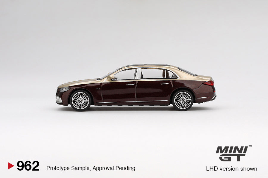 #962 - Mercedes-Maybach S680 (Gold/Dark Red Metallic)
