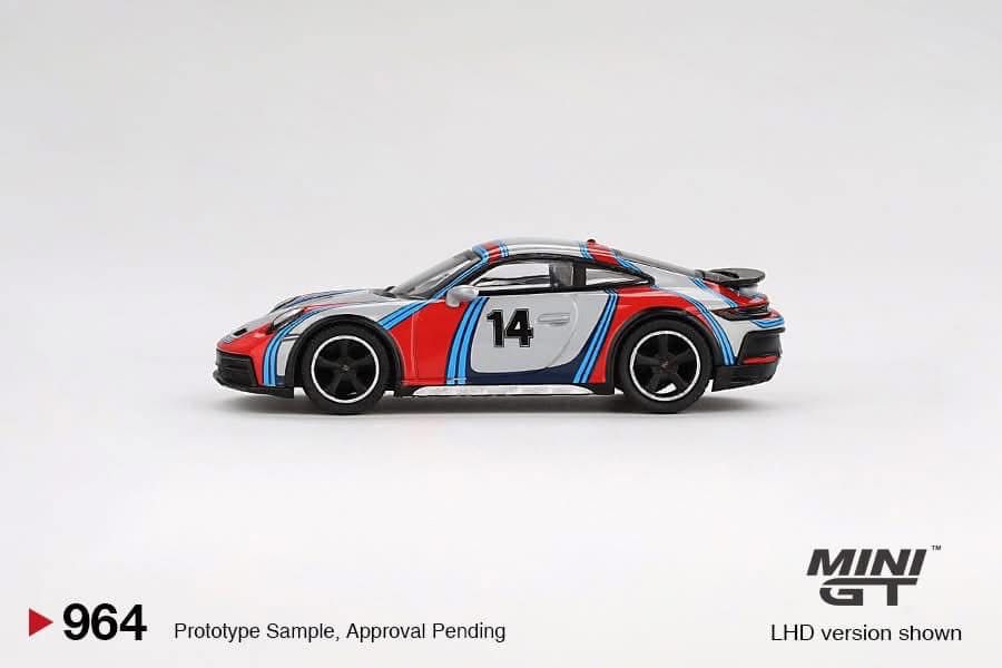 #964 - Porsche 911 Dakar (Ice Grey Metallic - Rally 1974 #14)