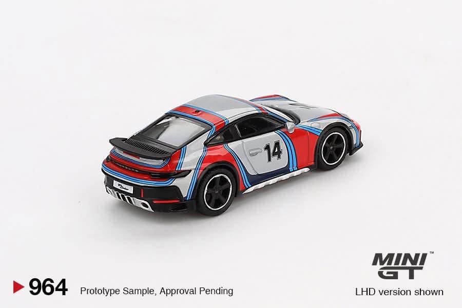 #964 - Porsche 911 Dakar (Ice Grey Metallic - Rally 1974 #14)
