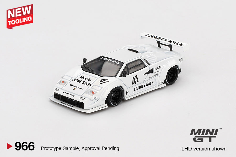 #966 - Lamborghini Countach LB-WORKS White Tokyo Auto Salon 2024
