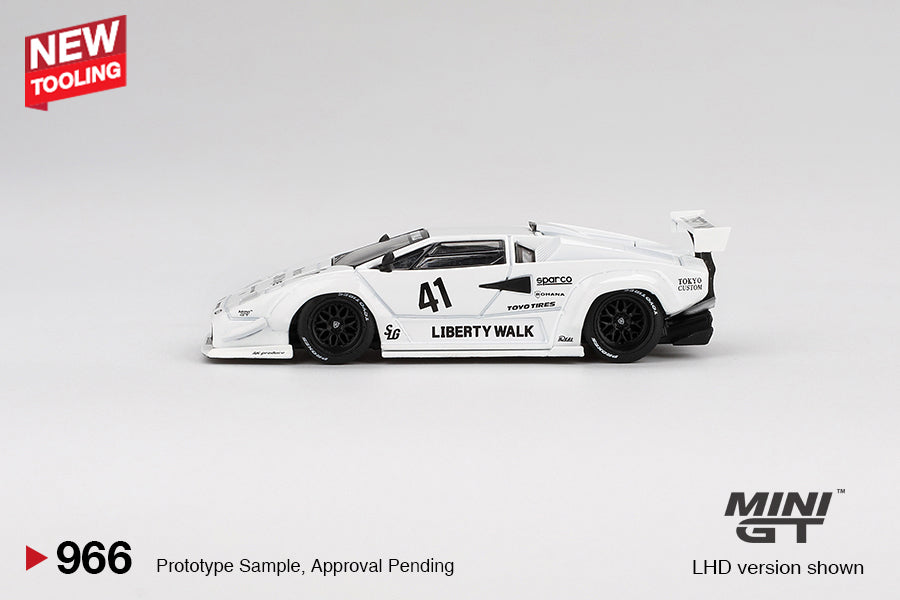 #966 - Lamborghini Countach LB-WORKS White Tokyo Auto Salon 2024