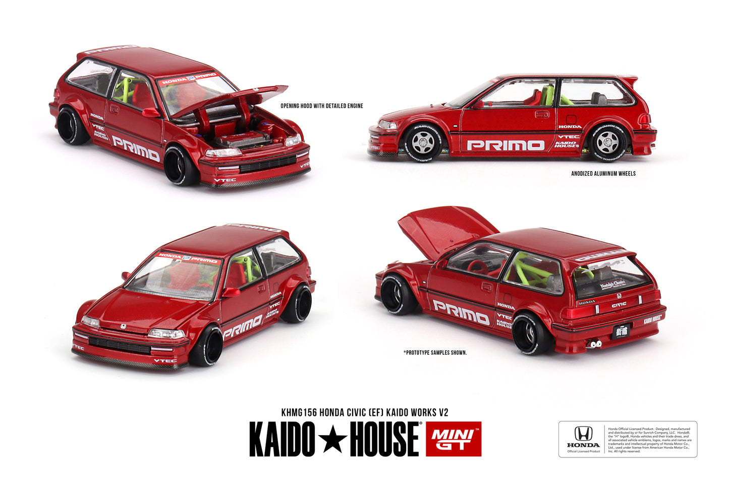#KHMG156 - Honda Civic (EF) Kaido Works V2