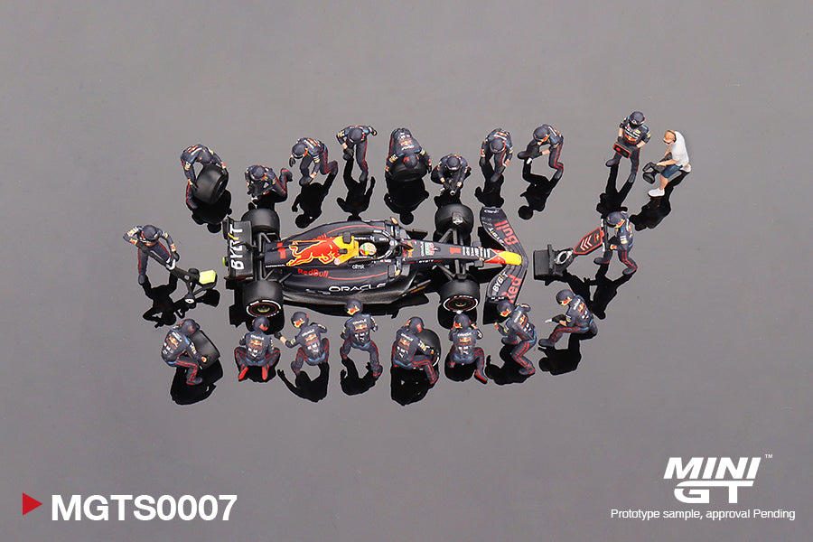 #S0007 - Oracle Red Bull Racing RB18 #1 Max Verstappen 2022 Abu Dhabi GP Pit Crew Set