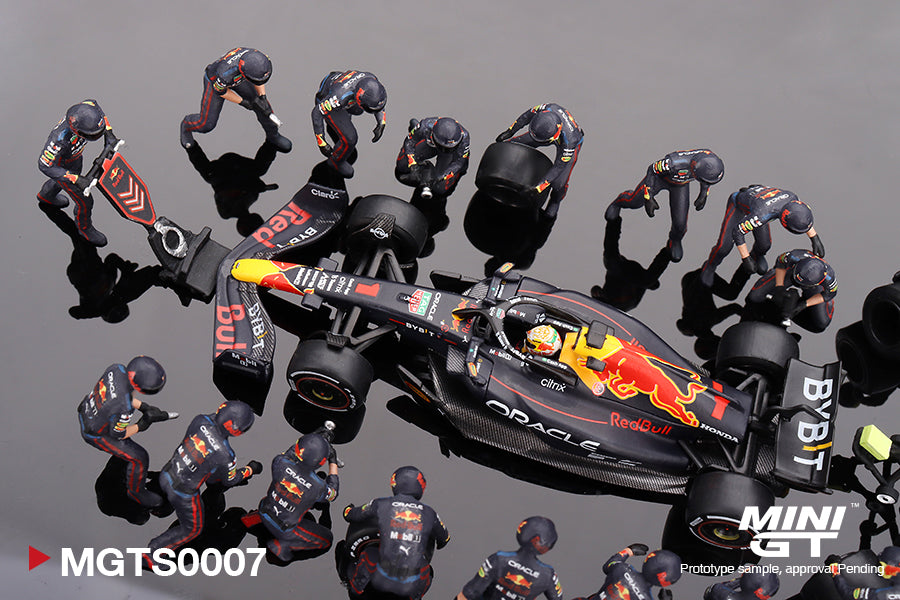 #S0007 - Oracle Red Bull Racing RB18 #1 Max Verstappen 2022 Abu Dhabi GP Pit Crew Set