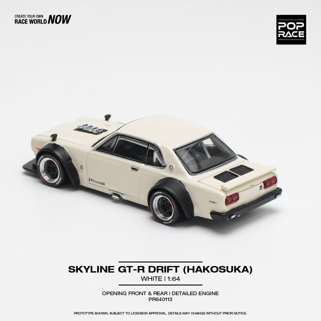 Nissan Skyline GT-R V8 Drift *Hakusaka* (White)