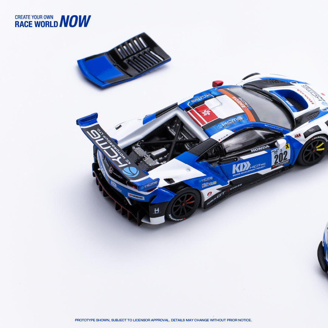 Honda NSX GT3 Evo22 KCMG - white/blue/black