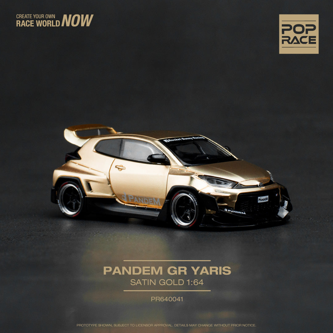2023 Pandem GR Yaris - satin gold