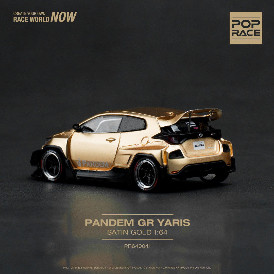 2023 Pandem GR Yaris - satin gold
