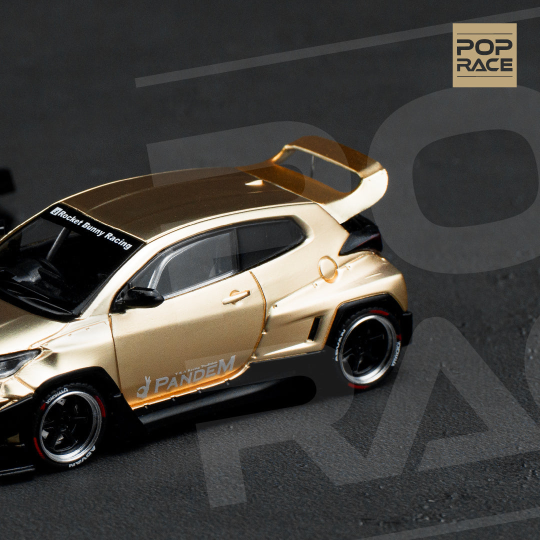 2023 Pandem GR Yaris - satin gold