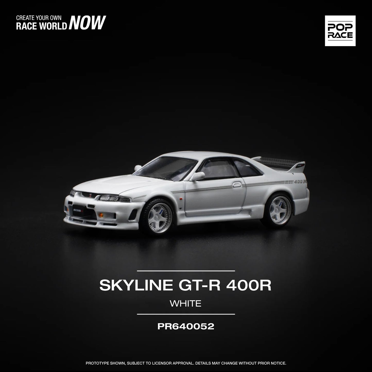 Nissan Skyline GT-R Nismo 400R (White)