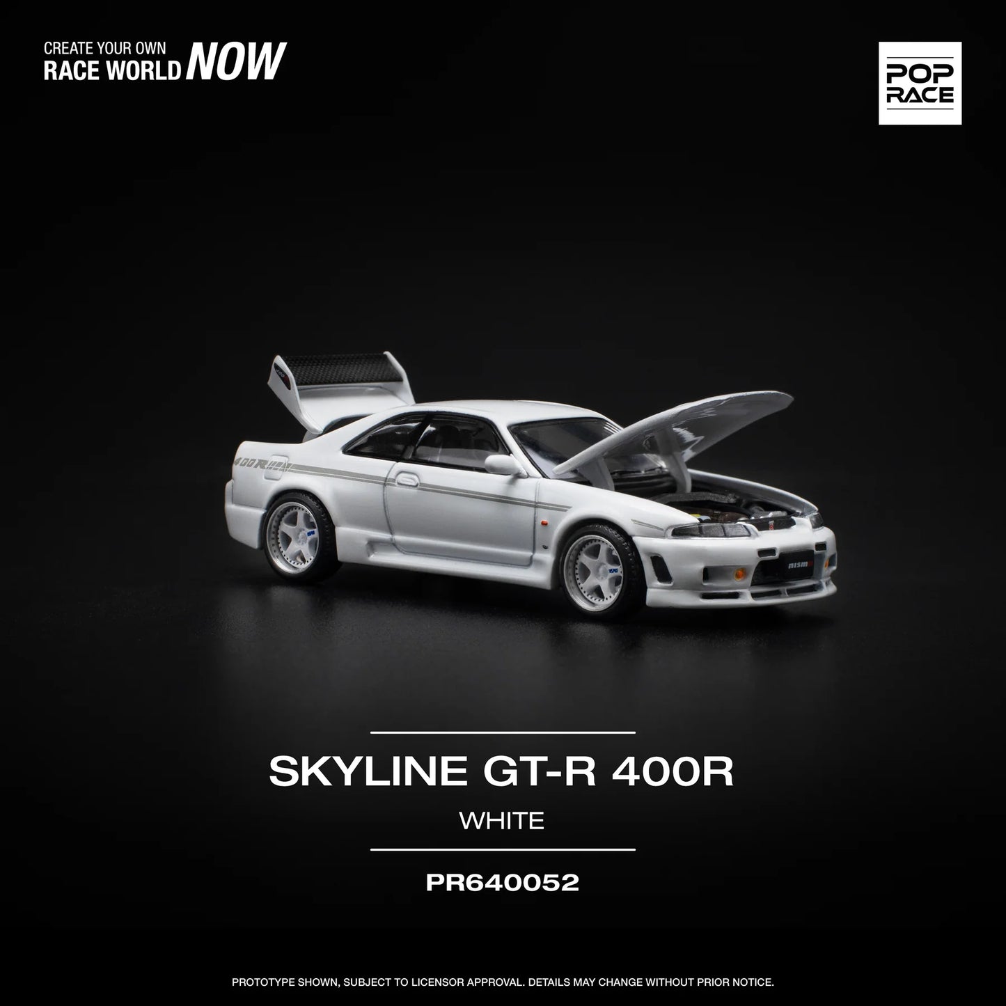 Nissan Skyline GT-R Nismo 400R (White)