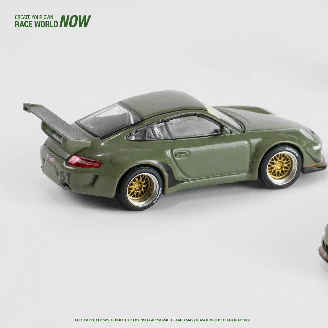 RWB Porsche 997 - dark green