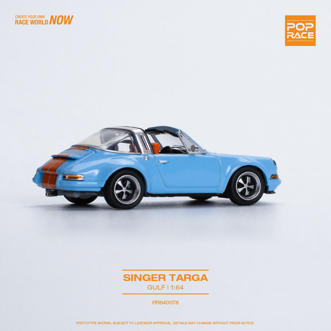 Porsche Singer Targa Gulf - blue/orange